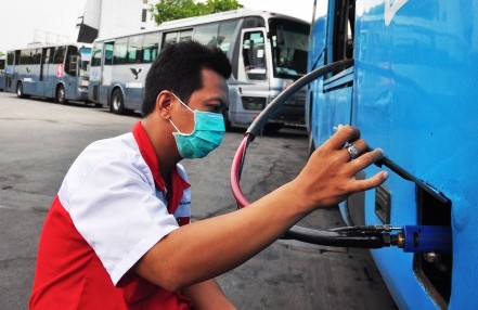 Gas, Pemerintah Anggarkan Rp2,1 T Bangun 89 SPBG